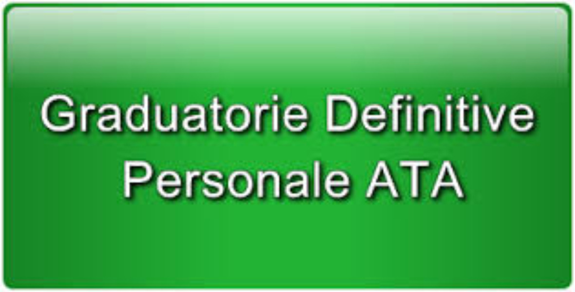 PUBBLICAZIONE GRADUATORIA DEFINITIVA D'ISTITUTO 3 FASCIA ATA