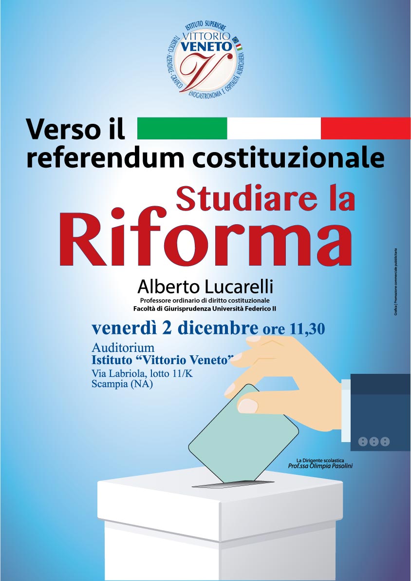 2 dicembre 2016 - Studiare la riforma