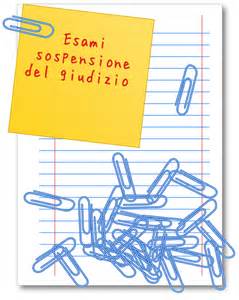 Esami sospensione del giudizio a.s. 2015/16 – sessione suppletiva